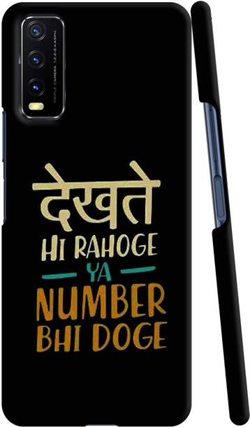 JS CREATIONS Back Cover for Vivo Y20i