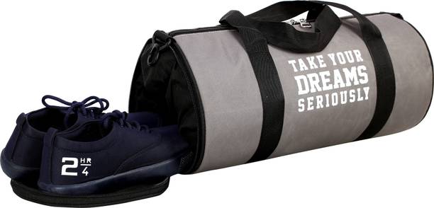 Dmade water resistant premium quality sports bag with separate shoe compartment