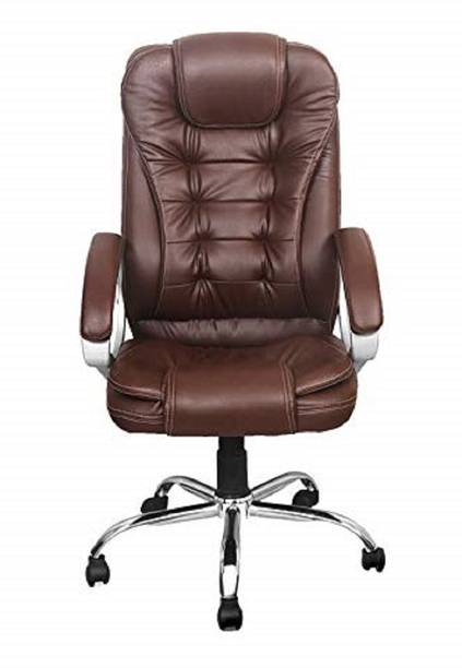 Guru Leatherette Office Adjustable Arm Chair
