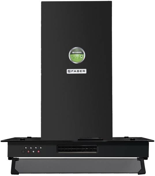 FABER HOOD 3N1 AEROSTATION GLAMOUR PRO 3D BK FT 60 Wall Mounted Black 1095 CMH Chimney