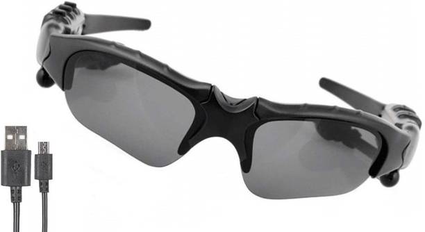 Alchiko Good Quality Lightweight Flip-up Polarized Glasses Foldable Adjustable Headphone Bluetooth Sunglass With Built-in Microphone For Outdoor Cycling, Fishing, Driving, Climbing, Playing Golf