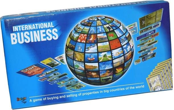 JMD Creation International Business A Game of Selling and Buying to Play with Friends Family and Kids Party & Fun Board Game