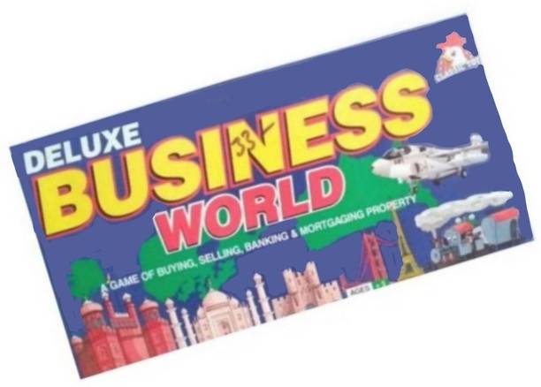 JMD Creation DELUXE BUSINESS WORLD game Money & Assets Board Game