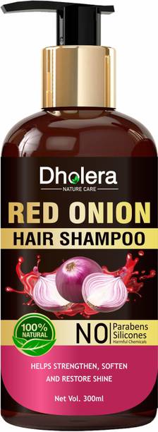 Dholera Red Onion Black Seed Oil Shampoo with Red Onion Seed Oil Extract