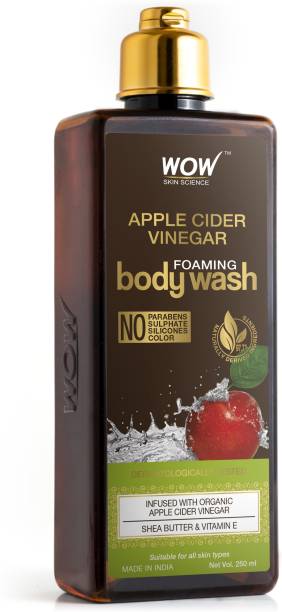 WOW SKIN SCIENCE Apple Cider Vinegar Foaming Body Wash