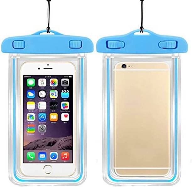 HelloX Pouch for Mobile Rain Pouch & Dust Protection Case Cover Underwater Waterproof Transparent Mobile Pouch