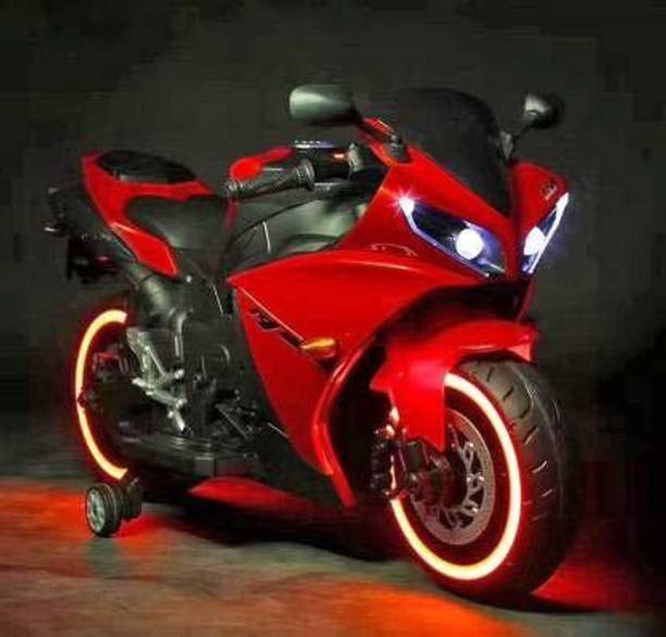 भुविद Kids battery operated ride on bike बैटरी संचालित राइड ऑन