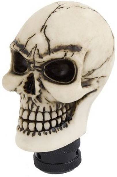 LAVITRA Gear Shift Knob Skull Universal Gear Lever Shifter knob with 3 Adapters Gear Knob
