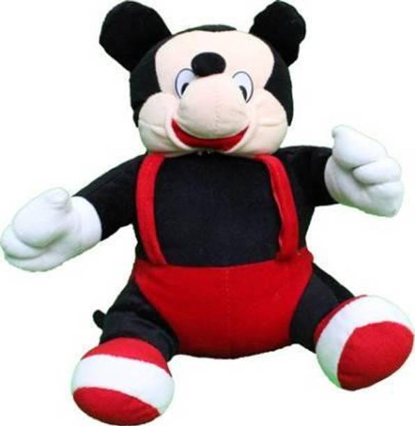 Nihan Enterprises Kids Favourite Mickey Mouse | Premium Quality Mouse Teddy | Stuffed Soft Toys - Small (30 Cm ) ( Multicolor )  - 30 cm