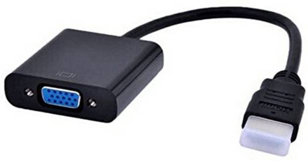 RHONNIUM  TV-out Cable Gold-Plated HDMI to VGA Adapter (Male to Female)-X2