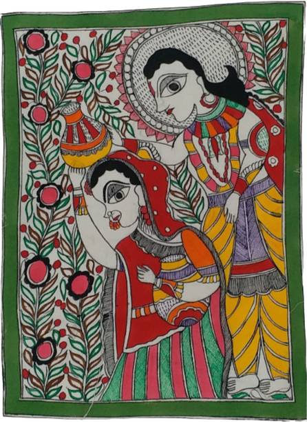 CHETNA SERVING HUMANITY Pencil 18 inch x 12 inch Painting