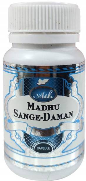 Ath Ayurdhamah Madhu Sange Daman Capsules for Diabetes - 3 Months Pack