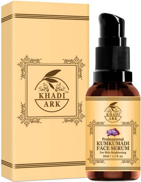 Khadi Ark Kumkumadi Oil Face Serum with 20% Vitamin C, E, 2% Retinol & 1% Hyaluronic Acid (For Repair Dullness and Enhancing Natural Beauty)