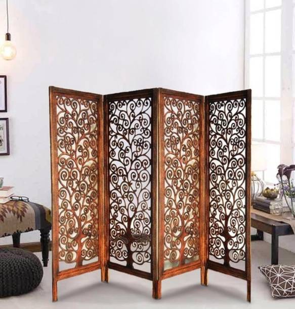 wooden luxury Engineered Wood Plain Screen Partition