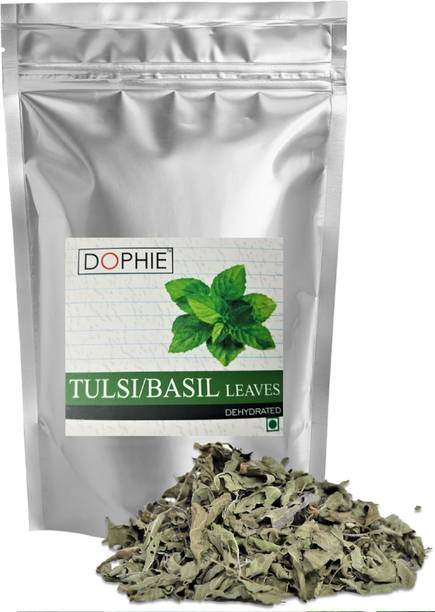 dophie Holy Basil/ Tulsi leaves dried –Herbs for Tea and Ayurvedic preparations 100gm[PACK-1] Tulsi Herbal Tea Pouch