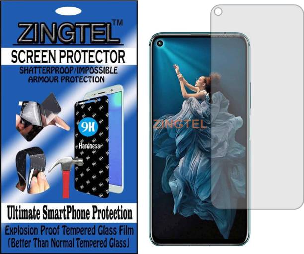 ZINGTEL Tempered Glass Guard for HUAWEI HONOR 20 PRO (Flexible, Unbreakable)