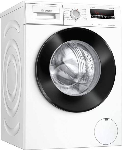 BOSCH 7 kg 1200RPM Fully Automatic Front Load Washing Machine with In-built Heater White