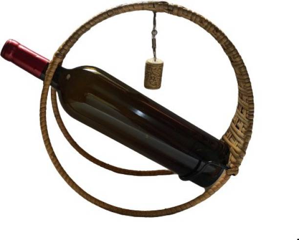 Wine Friend Iron, Bamboo Wine Rack