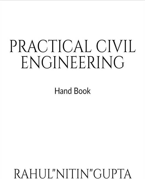Practical Civil engineering