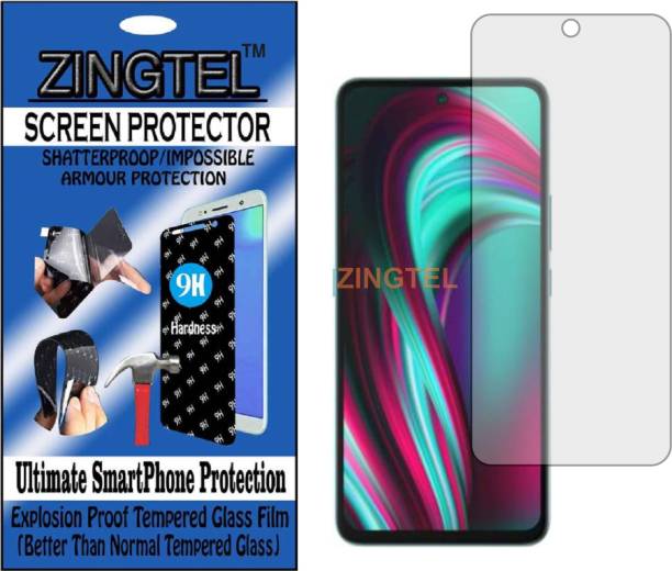 ZINGTEL Tempered Glass Guard for MICROMAX IN NOTE 1 (E7746) (Flexible, Unbreakable)