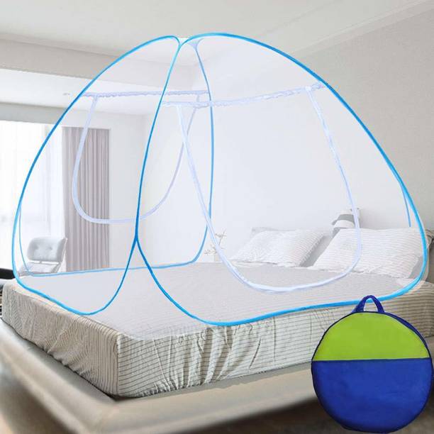 Comfortnet HDPE - High Density Poly Ethylene Adults Washable Double Bed Mosquito net. BL149 HDPE - High Density Poly Ethylene Washable Adults Mosquito Net