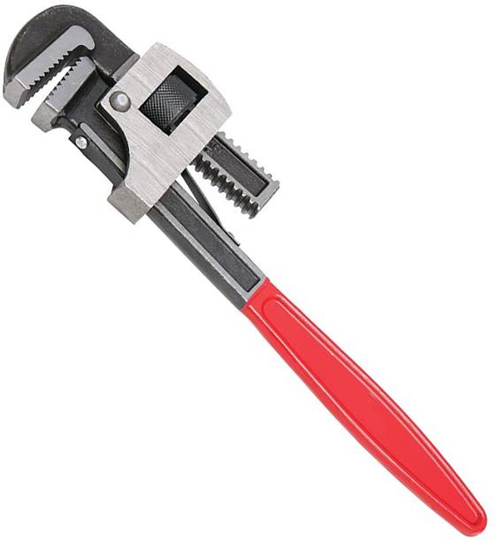 NSV 14 Inch 350 MM Adjustable Heavy Duty Pipe Wrench Drop Forged Single Sided Pipe Wrench