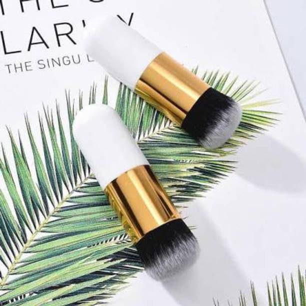 Flemmi Chubby Pier Makeup Foundation Makeup Brush 2 peice