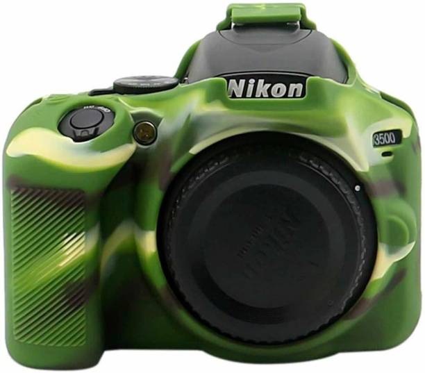 AJEXIM Silicone Camera cover case for Nikon D3500  Camera Bag