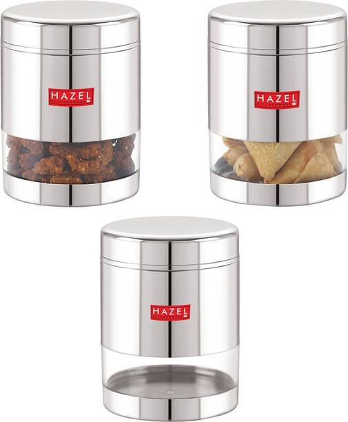 HAZEL Steel Grocery Container  - 800 ml
