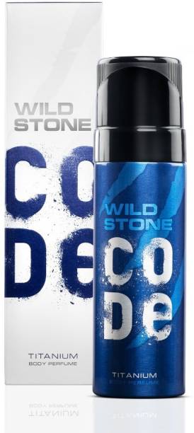 Wild Stone Code Titanium (150ml) Body Spray  -  For Men