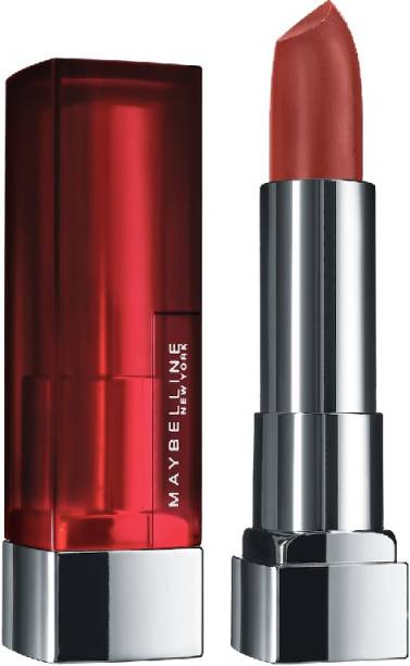 MAYBELLINE NEW YORK Color Sensational Creamy Matte Lipstick, 819 Understated Red, 3.9g