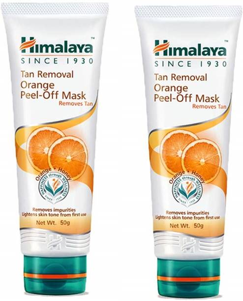 HIMALAYA Tan Removal Orange Peel-Off Mask 2 x 50 Packs