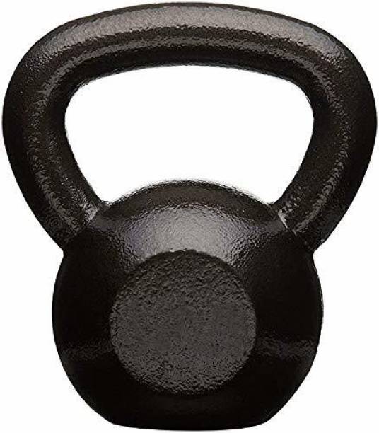 KORBAX Kettle Bell For Home ,home Gym Kettlebell 8kg , Gym /workout , Body Fitness Black Kettlebell