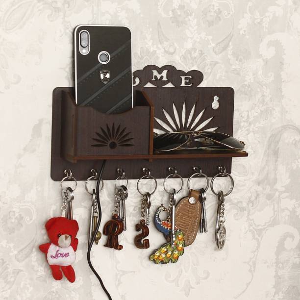 CAPIO ART Heart Home Mobile stand key Holder Wood, Steel Key Holder