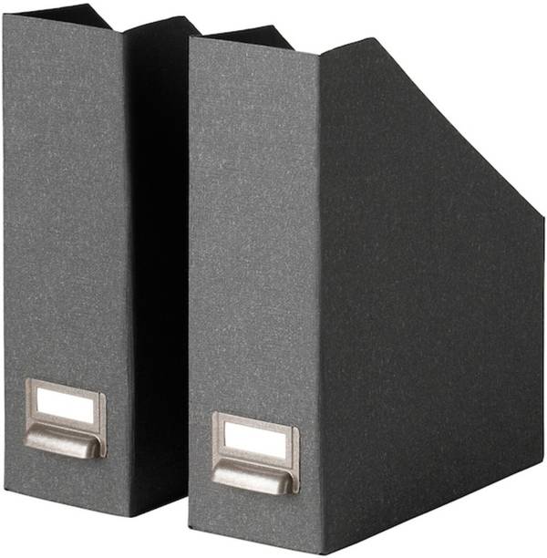 IKEA Magazine file, dark grey ( 704.776.59 ) Floor Standing Magazine Holder