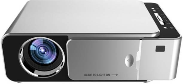 Shopexo T6 Android Full HD (4000 lm / 2 Speaker / Wireless / Remote Controller) Portable Projector