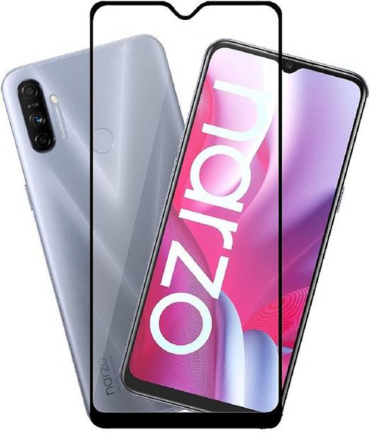 Mersal Edge To Edge Tempered Glass for Realme Narzo 20A