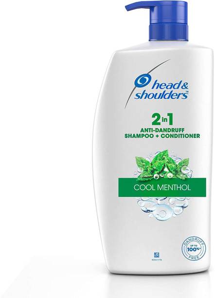 HEAD & SHOULDERS Cool Menthol 2-in-1 Anti-Dandruff Shampoo + Conditioner for Women & Men