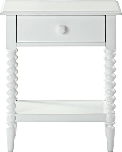 WOOD CREATION Solid Wood End Table