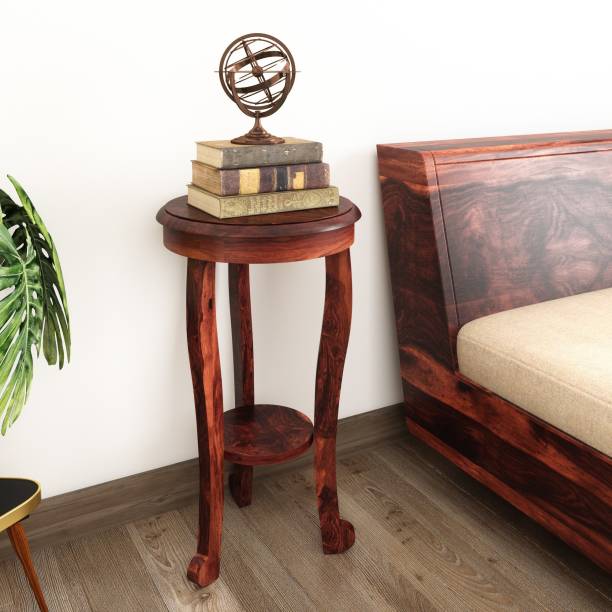 Vintej Home Sheesham ( Rosewood ) Solid Wood Corner Table