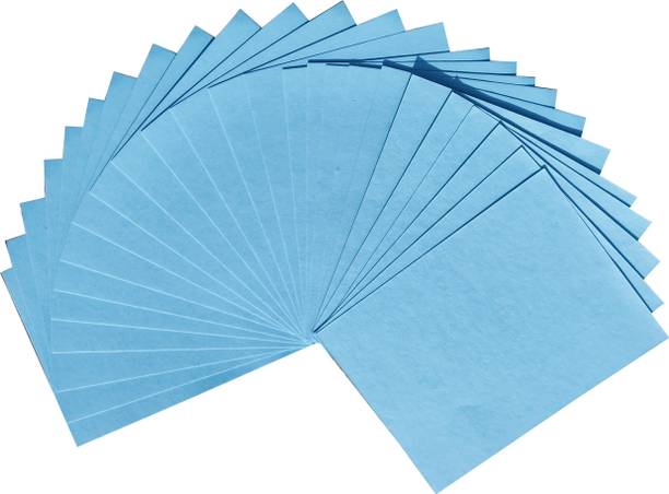 GOONJ CREATIONS BLUE 25 SHEETS 250 GSM Silhouette Paper Sheet