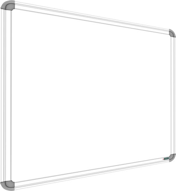 SRIRATNA Non Magnetic 1.5 X 2 feet White Board, One Side White Board Marker and Reverse Side Green Chalk Board Surface Whiteboard Whiteboards
