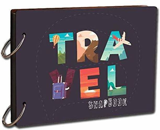 LADECOR Remember and Share All of Our Favorite Travel Memories DIY Scrapbook Photo Album Diary size 9x6.5 inch Album
