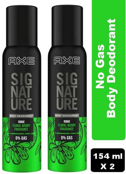 AXE Signature Rogue No Gas Body Deodorant For Men Body Spray  -  For Men