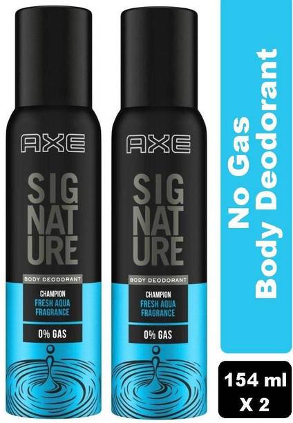 AXE Signature Champion No Gas Body Deodorant For Men Body Spray  -  For Men