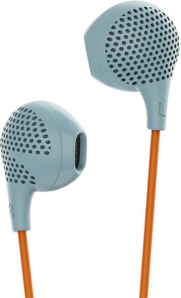 boAt boAt Bassheads 104 Wired Earphones Wired Headset Oceana, In the Ear
