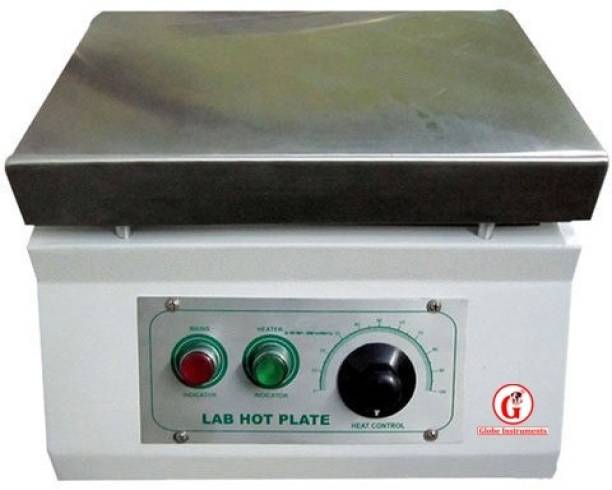 Globe Instruments Magnetic Stirrer With Rectangular Plate Heating Lab Hot Plate with Stirrer