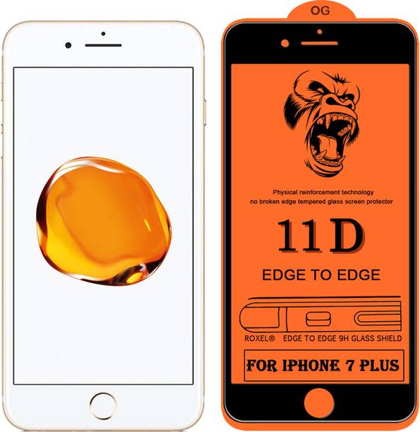 MaxR Edge To Edge Tempered Glass for Apple iPhone 7 Plus
