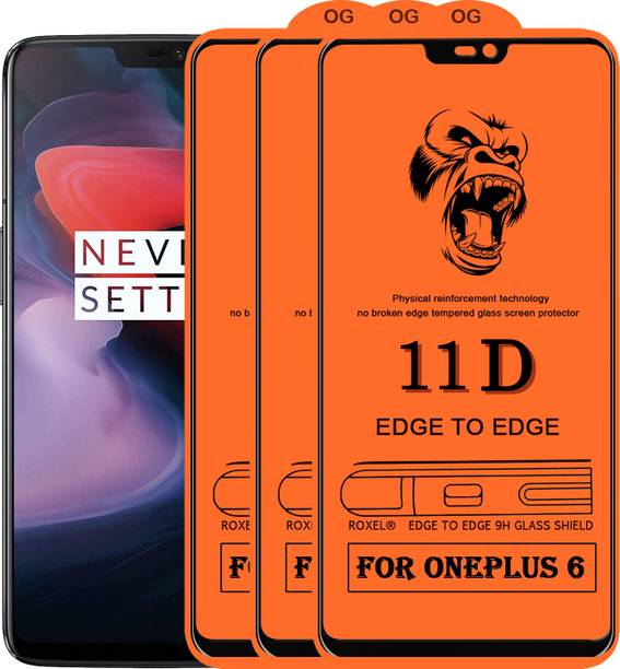 SoftTech Edge To Edge Tempered Glass for OnePlus 6