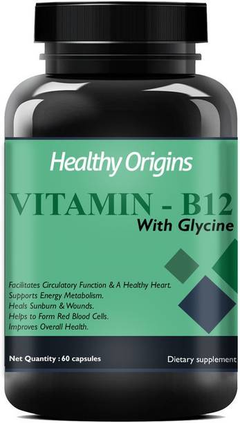 Healthy Origins B Complex Vitamins B12 and Biotin for Metabolism, Hair Ultra